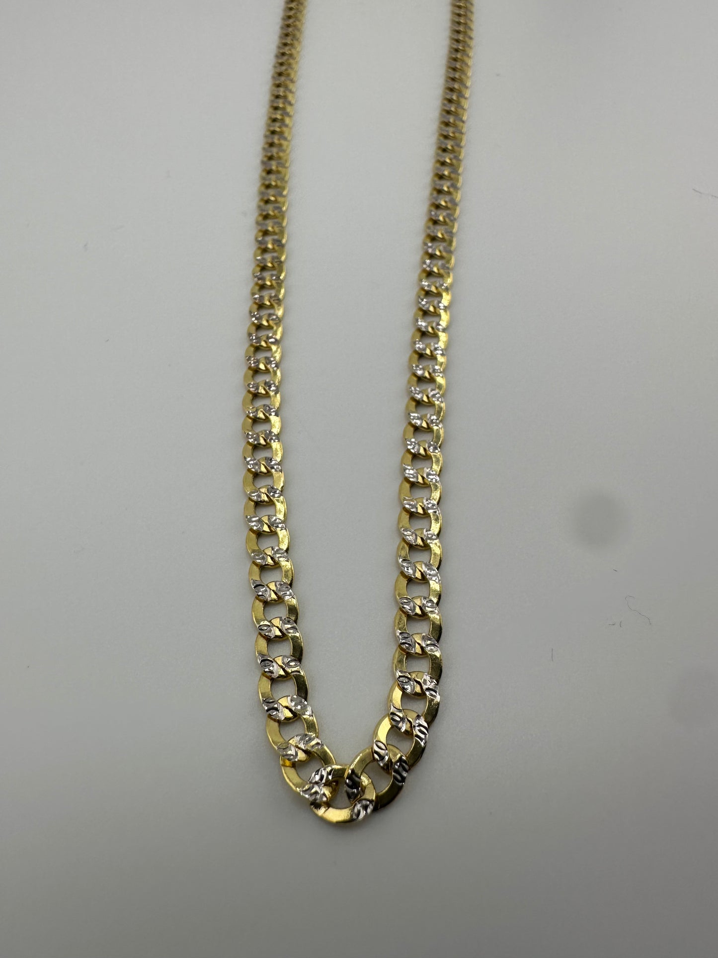 Cuban Link 14k Solid Gold Chain